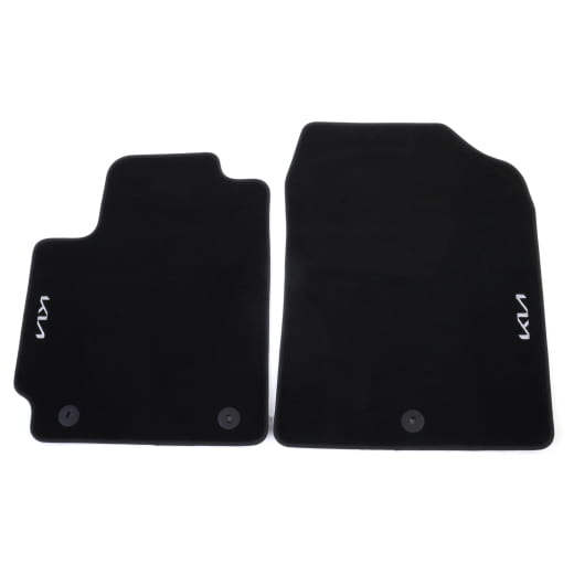 Tappetini auto in velluto Kia Picanto JA neri 4 pezzi Original Kia | G6143ADE01