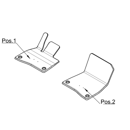 Tappetini auto in velours EQS SUV X296 | A2966806806 9K26
