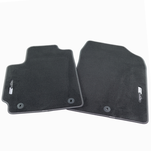 Tappetini auto in velluto Kia Picanto JA neri 4 pezzi Original Kia | G6143ADE00GL