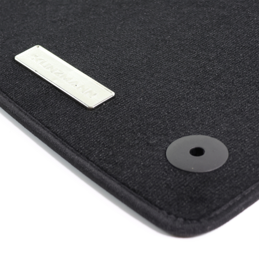 Tappetini auto in velluto nero smart #1 HX11 3 pezzi | Q4685900
