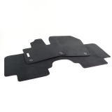 Tappetini auto in velluto smart ONE #1 HX11 nero set da 3 Kunzmann