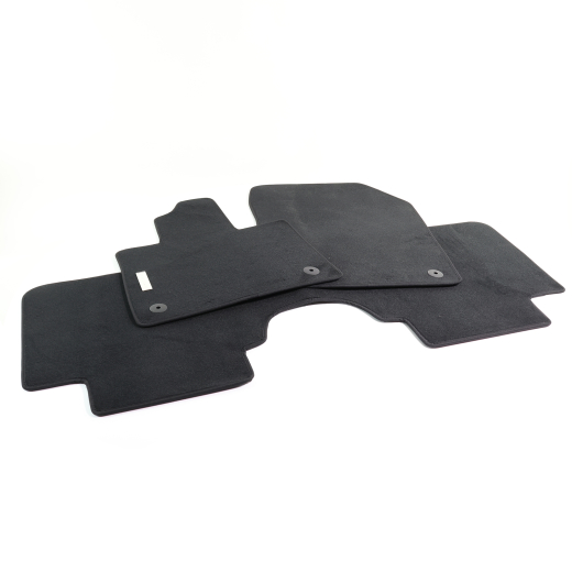 Tappetini auto in velluto nero smart #1 HX11 3 pezzi | Q4685900