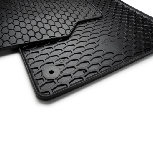 Tappetini auto in gomma ID.4 nero 4 pezzi | 11B061550 041
