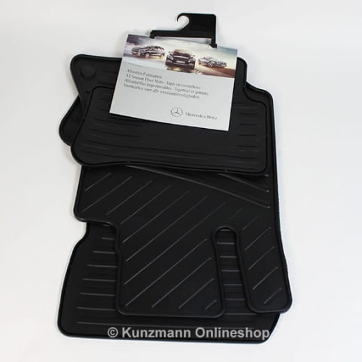 Tappetini in gomma Mercedes CLS W218 | Tappetini originali MB | 