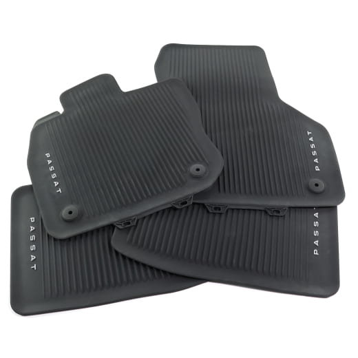 Tappetini in gomma Premium Passat B9 4 pezzi Nero Original VW | 3J1061500 82V