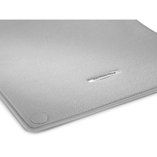 Tappetini auto in velluto Classic grigio, 4 pezzi, Classe S V222 | A2226806902 7N99