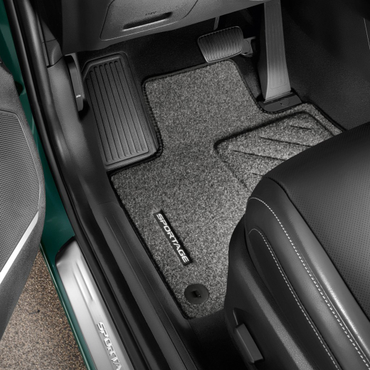 Tappetini in tessuto moquette Kia Sportage Hybrid NQ5 Original Kia | CJ141ADE00