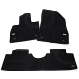 Tappetini auto in velluto neri smart #5 FIVE HY11 set da 3 pezzi Original smart