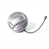 Tappo serbatoio originale Audi effetto alluminio argento