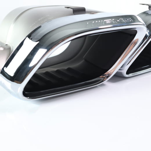 Terminali di scarico 63 AMG cromati originali Mercedes-AMG | A0004902800/2900