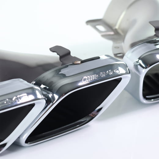 Terminali di scarico 63 AMG cromati originali Mercedes-AMG | A0004902800/2900