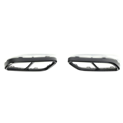Inserti decorativi scarico Black Style VW Golf 8 VIII Original Volkswagen | Golf8-Auspuff-Zierblende