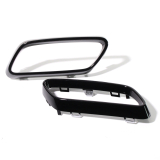 Terminali scarico Nightpaket Classe C W206 S206 nero lucido Original Mercedes-Benz