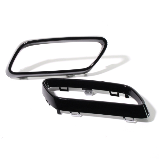 Terminali scarico neri Classe C 206 Nightpaket | A206885-black-206