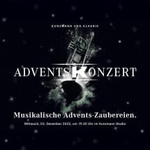 Kunzmann Adventskonzert Ticket Eintrittskarte 2025 | Adventskonzert-2025