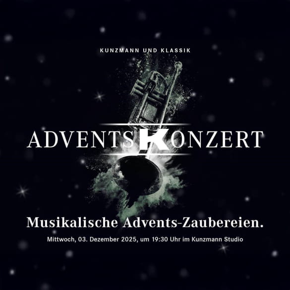 Kunzmann Adventskonzert Ticket Eintrittskarte Sitzplatz 2025
