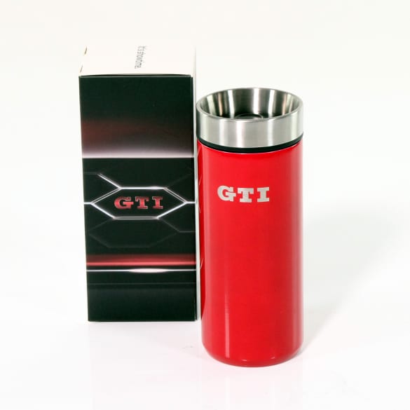 GTI thermo mug red genuine Volkswagen collection