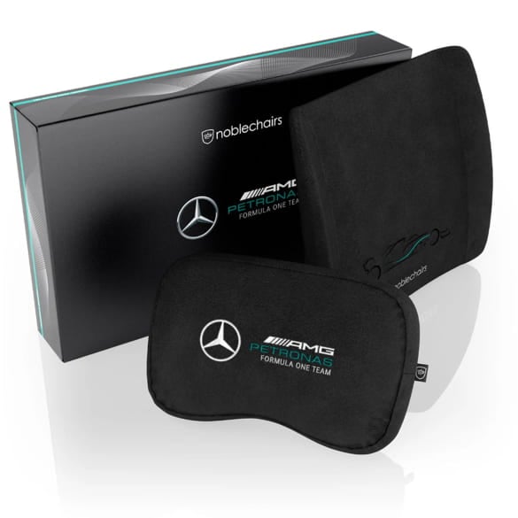 noblechairs pillow set memory foam Mercedes-AMG Petronas F1 Team Edition