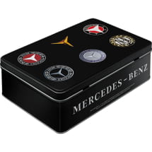 Storage tin biscuit tin tea tin 2.5 litre sheet steel Genuine Mercedes-Benz | B66057496