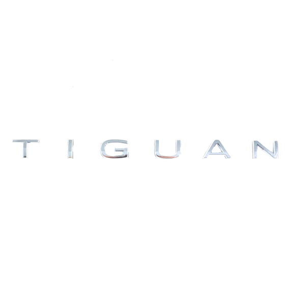 Tiguan opschrift embleem achterklep VW Tiguan 3 CT1 chroom glanzend Origineel Volkswagen