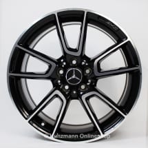 AMG summer wheels 19 inch Mercedes-Benz C-Class 205 5-double-spoke | A2054014900/65007X23-Continental
