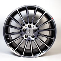 summer wheels 19 inch V-Class 447 genuine Mercedes-Benz multi-spoke | A44740127007X23-Continental