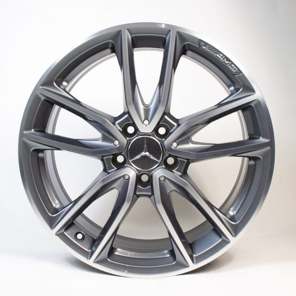 AMG 19 inch summer wheels 5-double-spokes A-Class 177 genuine Mercedes-Benz