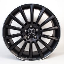 AMG summer wheels 19 inch Mercedes-Benz C-Class 205 multi-spokes | A2054015400/66007X71-Continental