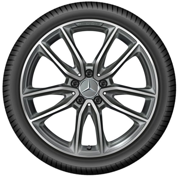 AMG 19 inch summer wheels 5-double-spokes A-Class 177 genuine Mercedes-Benz
