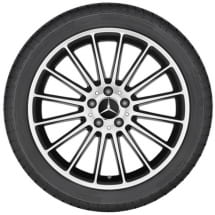 summer wheels 19 inch V-Class 447 genuine Mercedes-Benz multi-spoke | A44740127007X23-Continental