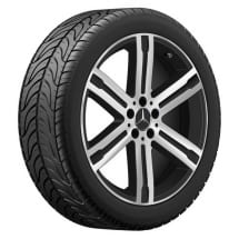 Summer wheels complete wheel set 20 inch Genuine Mercedes-Benz | Q440651910140-Bridgestone