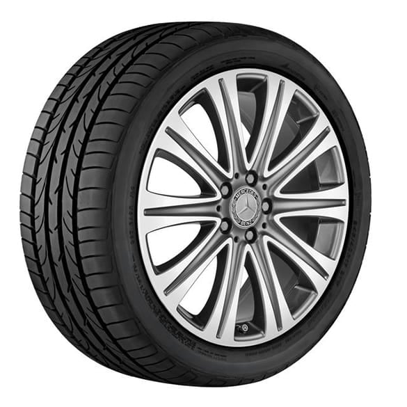 Summer wheels 19 inch E-Class Estate S213 tremolit metallic complete wheel set Genuine Mercedes-Benz