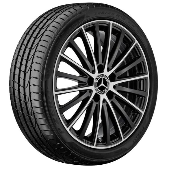 Complete wheels summer 17 inch C-Class A205  | Q440241110080-A205