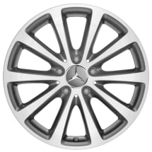 Summer wheels complete wheel set 17 inch E-Class coupe C238 | Q44024121001A-C238
