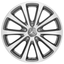 Summer wheels complete wheel set 17 inch E-Class convertible A238 | Q44024121001A-A238