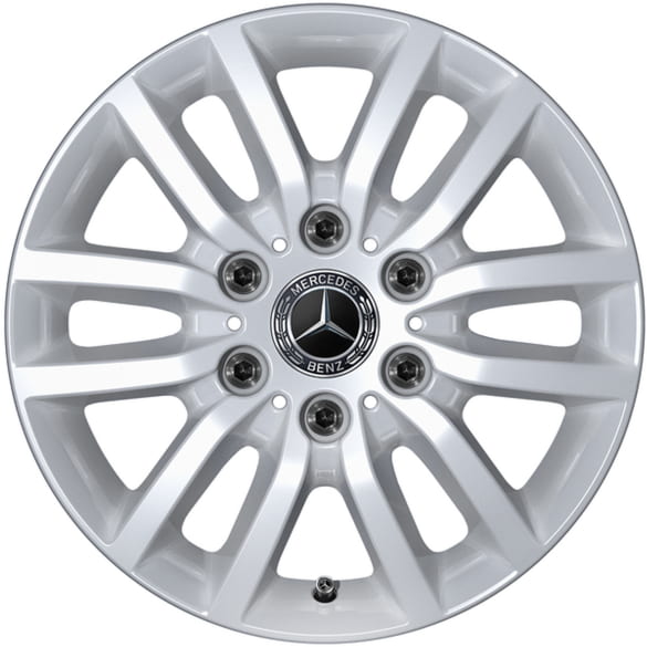 summer wheels 16 inch silver Sprinter 907 rear-wheel drive complete wheel set Genuine Mercedes-Benz | Q440291110180-B summer wheels 16 inch silver Sprinter 907 rear-wheel drive complete wheel set Genuine Mercedes-Benz | Q440291110180-B