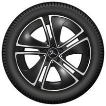 19 inch summer wheels CLE C236 A236 black genuine Mercedes-Benz | Q440241410310/320