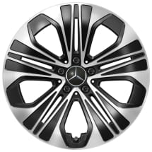 19 inch summer wheels E-Class W214 S214 black genuine Mercedes-Benz | Q44024111028A/29A