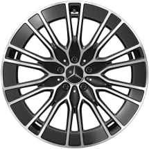 20 inch summer wheels E-Class W214 S214 black genuine Mercedes-Benz | Q440241110330/340