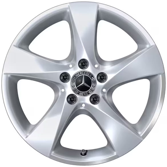 17 inch Summer wheels V-Class W447 Vito W447 silver complete wheels set Genuine Mercedes-Benz