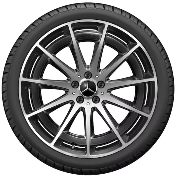 AMG 21 inch summer wheels EQS sedan V297 black genuine Mercedes-AMG | Q440641910320-Set AMG 21 inch summer wheels EQS sedan V297 black genuine Mercedes-AMG | Q440641910320-Set