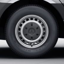 16 inch summer wheels Sprinter W907 steel wheel genuine Mercedes-Benz | Q44026111016A-Set