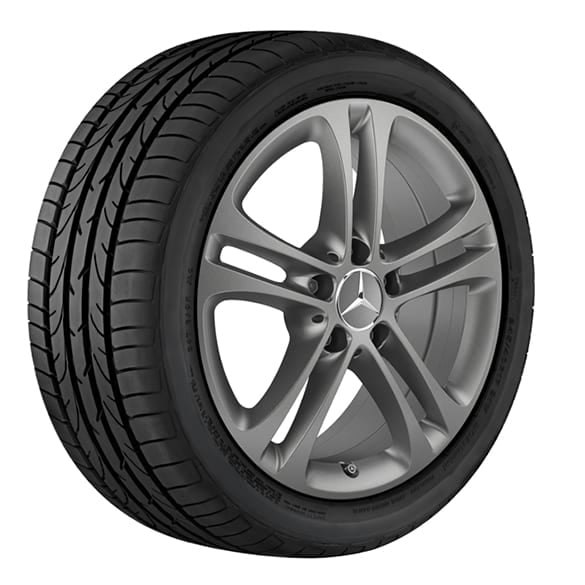 snow wheels 17 inch himalaya matte CLA C118/X118 genuine Mercedes-Benz | Q440141713480-90A-CLA
