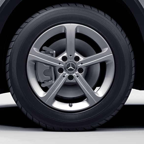 GLA winter wheels 17 inch H247 silver genuine Mercedes-Benz | Q44030151072A/73A-GLA