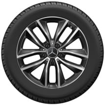 S-Class W223 winter wheels 18 inch black genuine Mercedes-Benz | Q44014191124A/25A