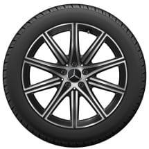 S-Class W223 winter wheels 19 inch black genuine Mercedes-Benz | Q44014171559A/-1560A