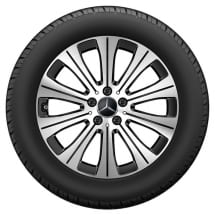 EQA EQB 243 winter wheels 18 inch genuine Mercedes-Benz | Q44056111006A-Satz