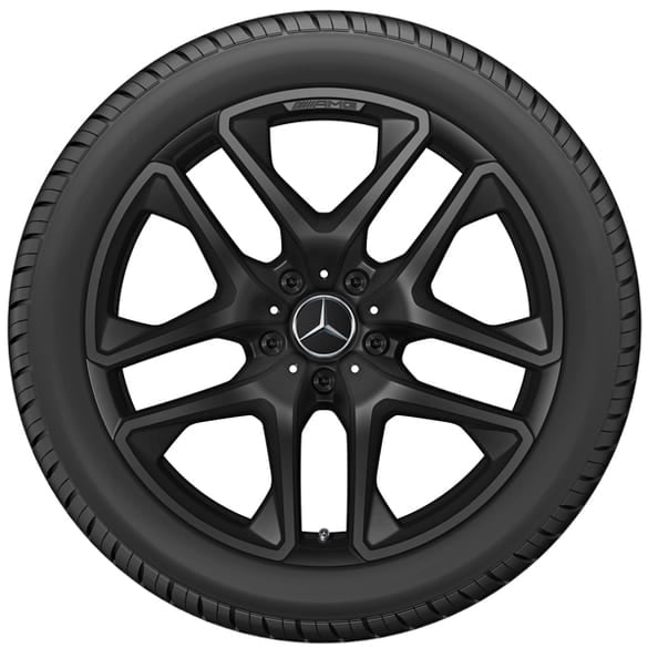 G63 Winter Complete Wheels 21 inch G-Class W463A black matt Genuine Mercedes-AMG