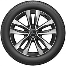 Mercedes-Benz complete winter wheels 17 inch C-class hybrid 206 | Q44014151271A/72A/73A/74A