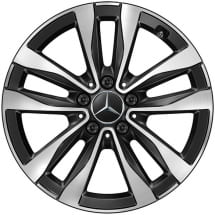 Mercedes-Benz complete winter wheels 17 inch C-class hybrid 206 | Q44014151271A/72A/73A/74A